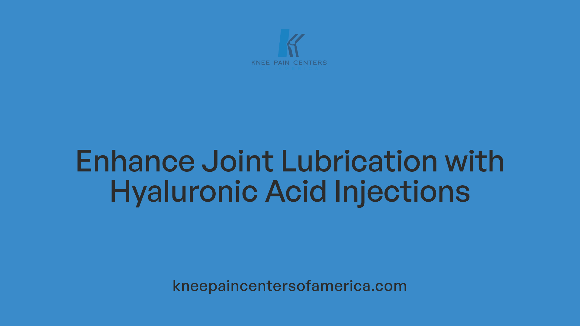 Enhance Joint Lubrication with Hyaluronic Acid Injections