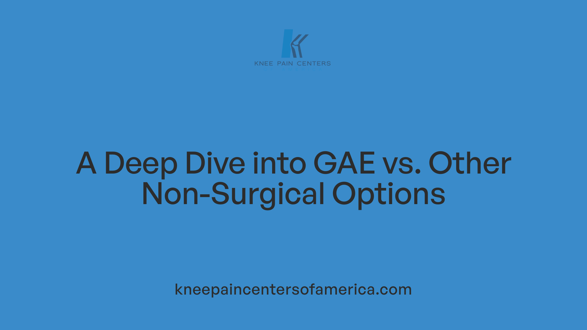 A Deep Dive into GAE vs. Other Non-Surgical Options
