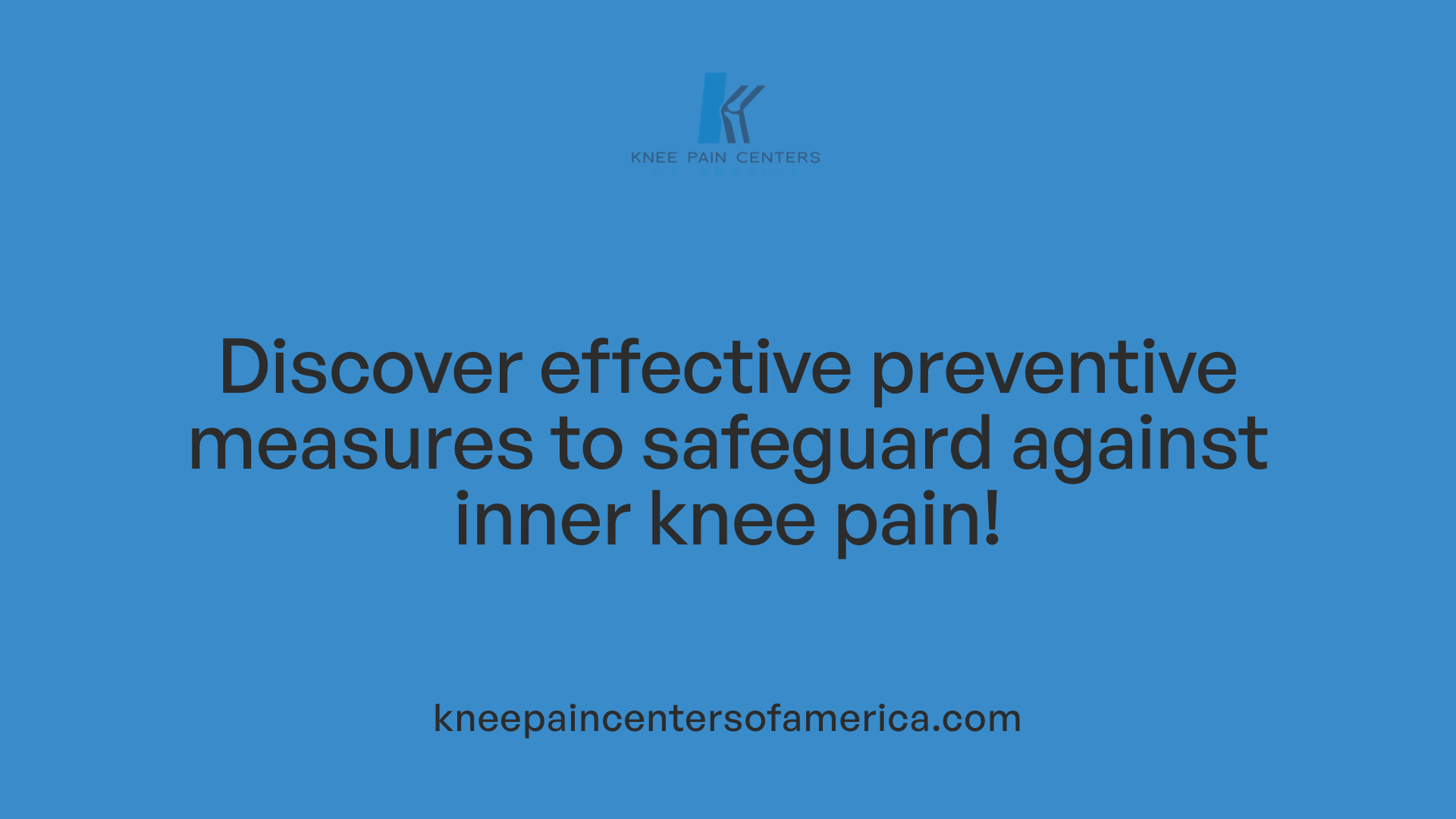 Discover effective preventive measures to safeguard against inner knee pain!