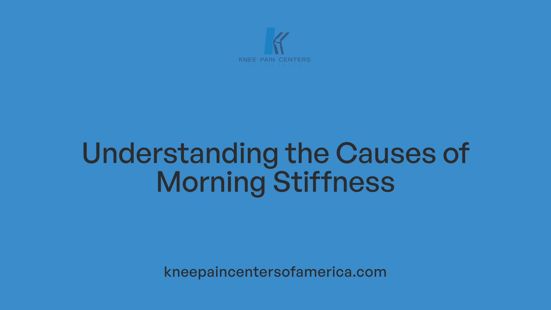 Understanding the Causes of Morning Stiffness