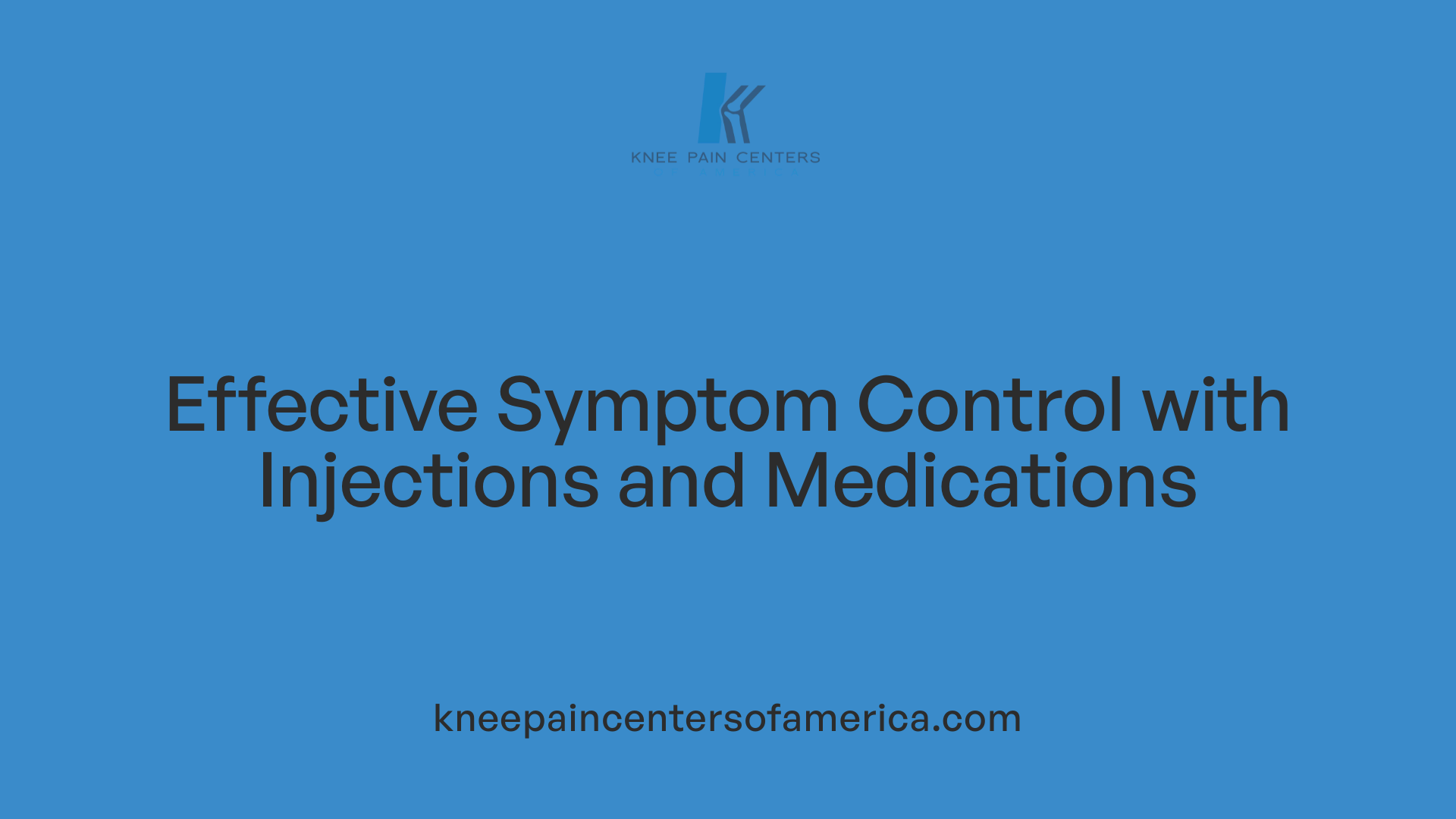 Effective Symptom Control with Injections and Medications
