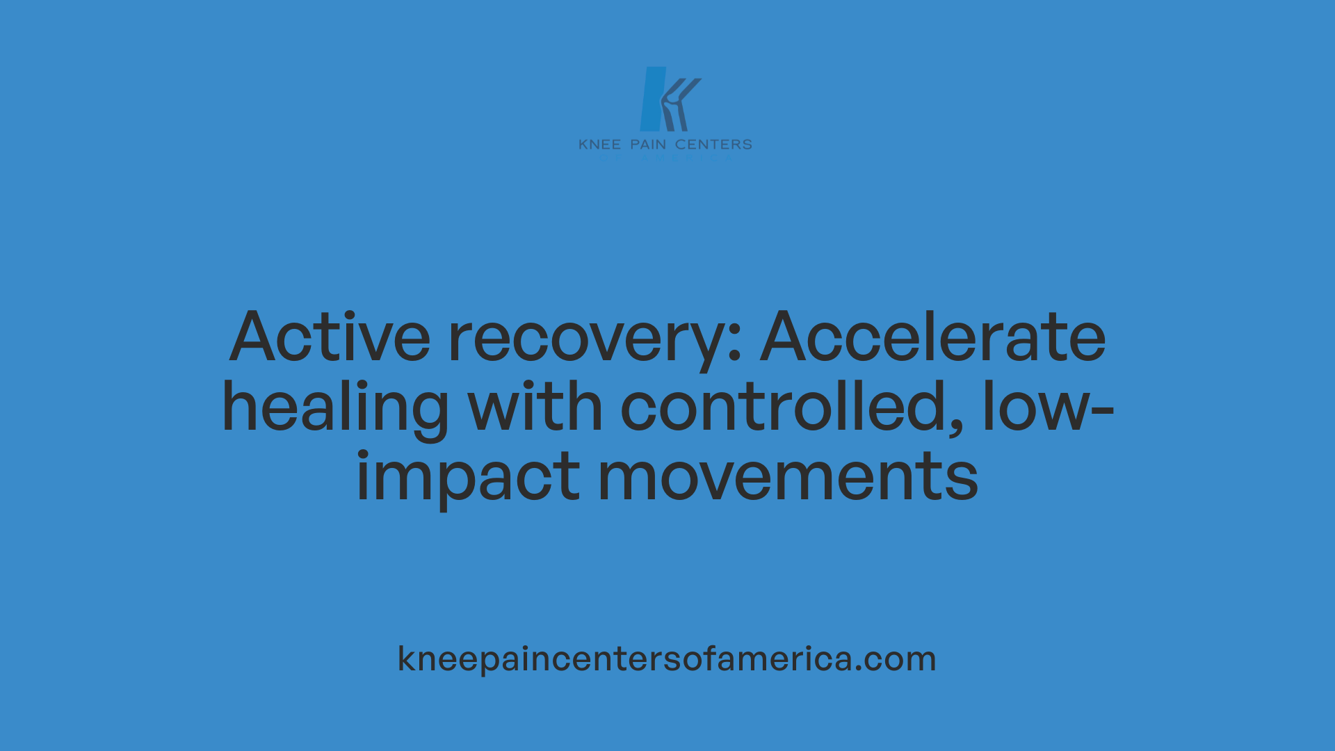 Active recovery: Accelerate healing with controlled, low-impact movements