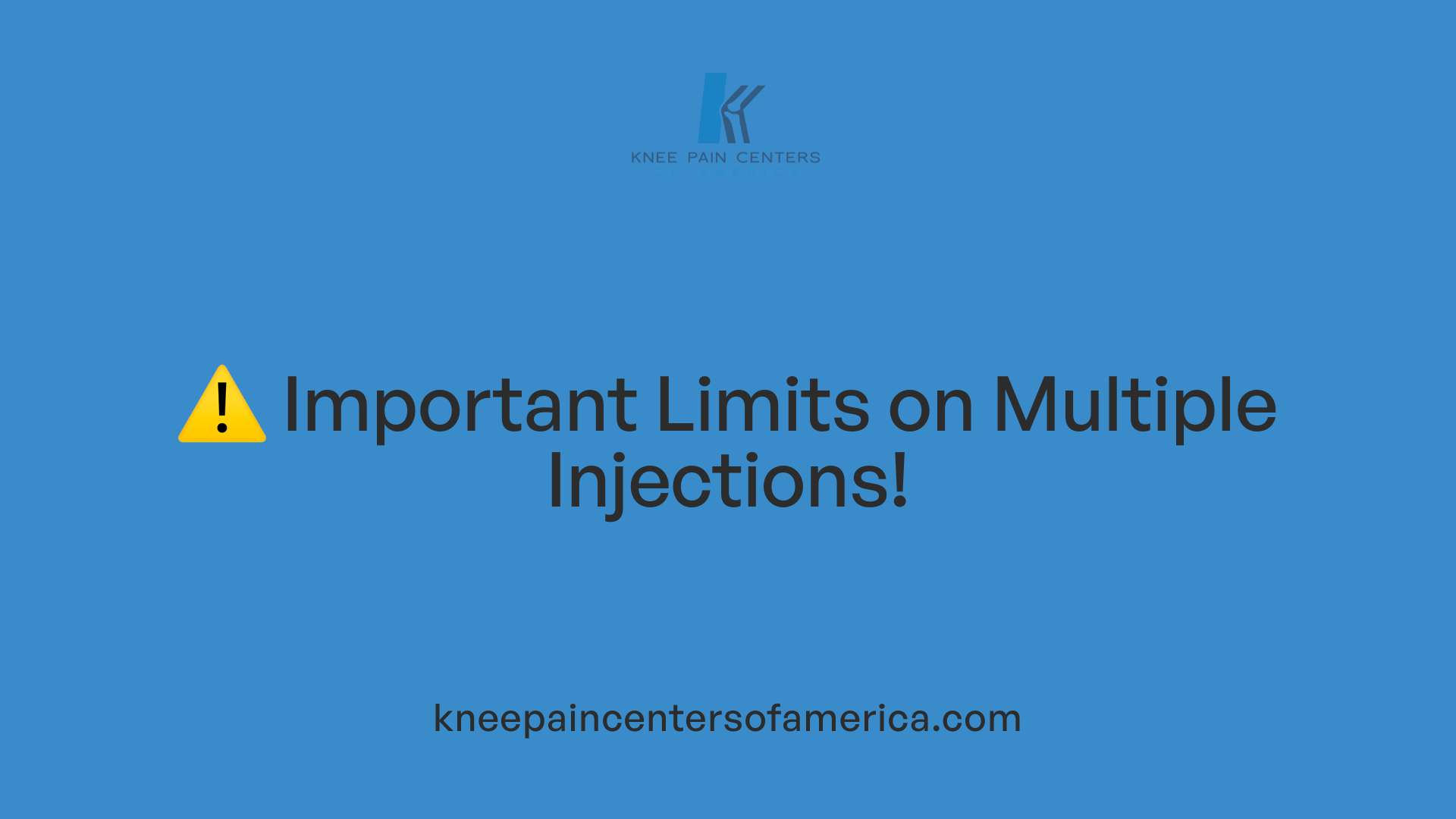 ⚠️ Important Limits on Multiple Injections!