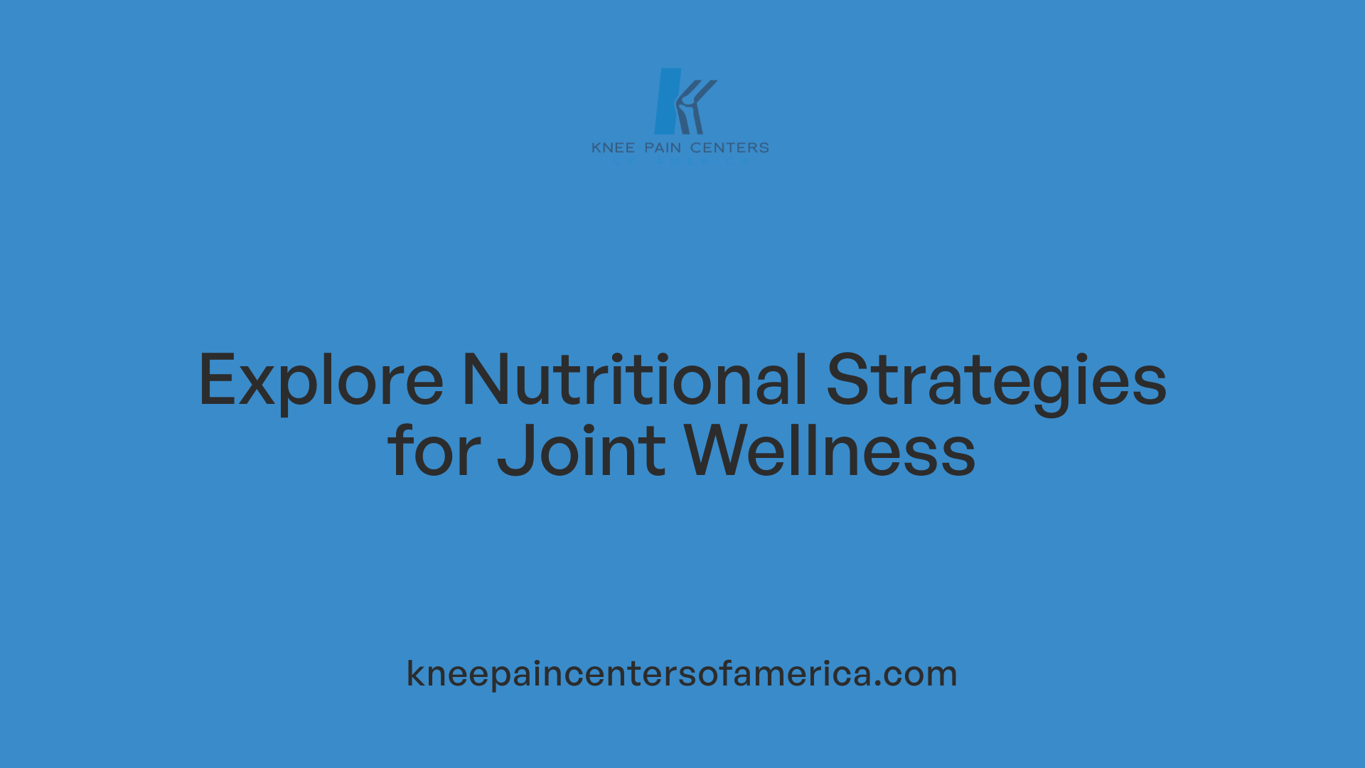 Explore Nutritional Strategies for Joint Wellness