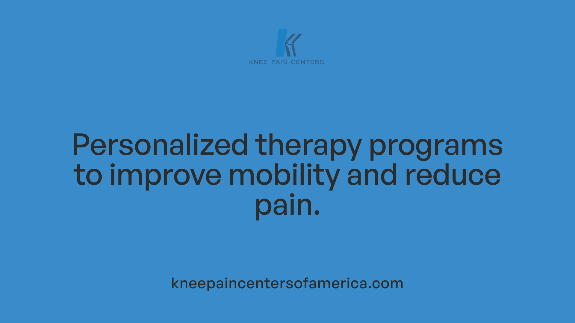 Personalized therapy programs to improve mobility and reduce pain.