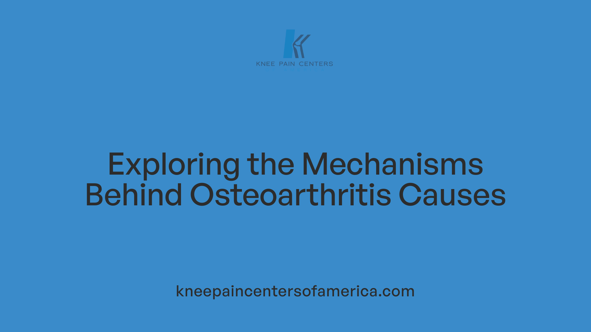 Exploring the Mechanisms Behind Osteoarthritis Causes