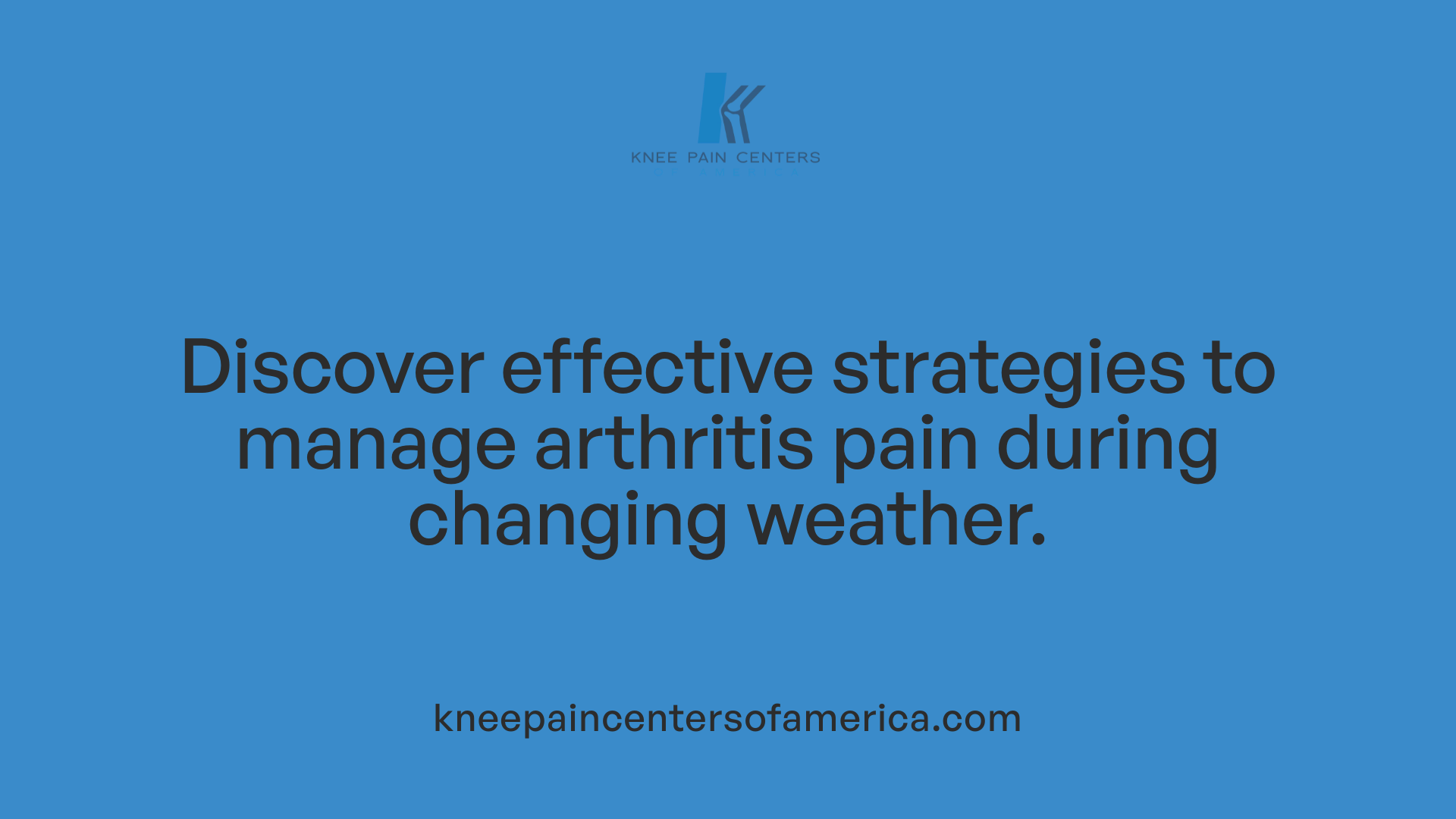Discover effective strategies to manage arthritis pain during changing weather.