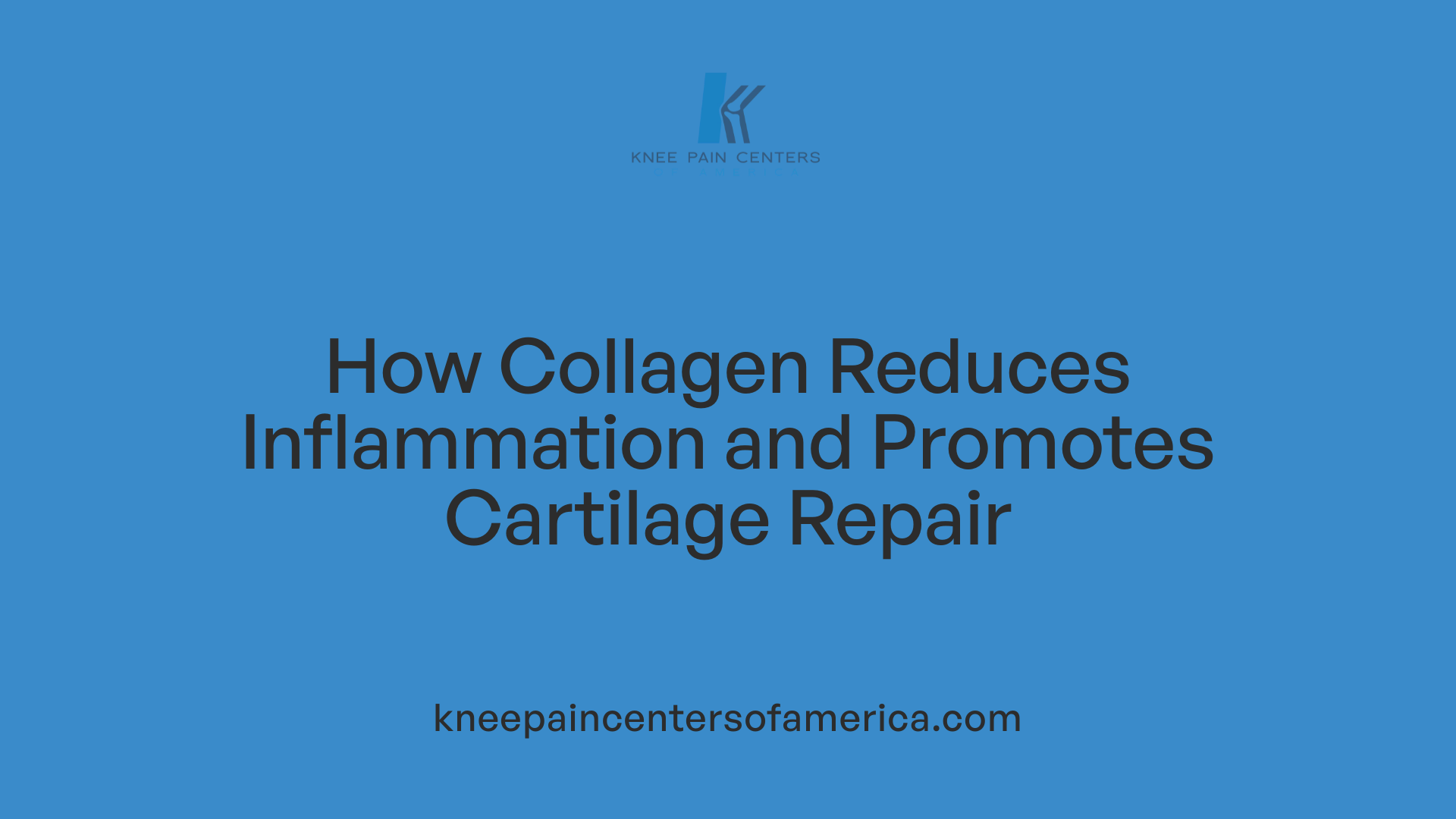How Collagen Reduces Inflammation and Promotes Cartilage Repair