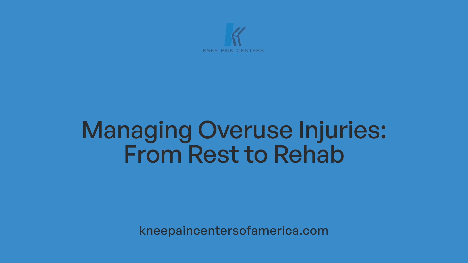 Managing Overuse Injuries: From Rest to Rehab