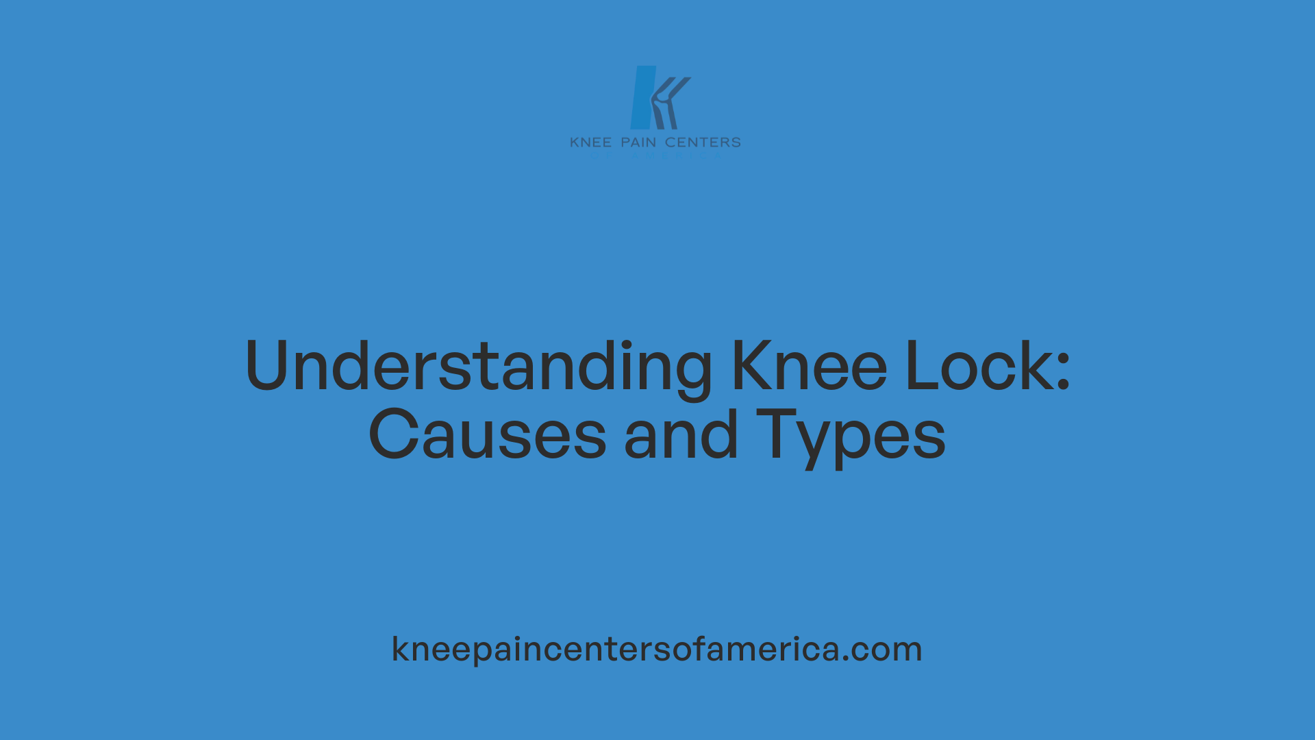 Understanding Knee Lock: Causes and Types