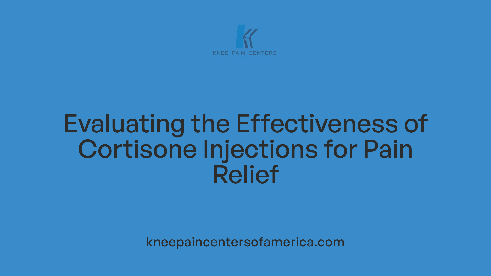 Evaluating the Effectiveness of Cortisone Injections for Pain Relief