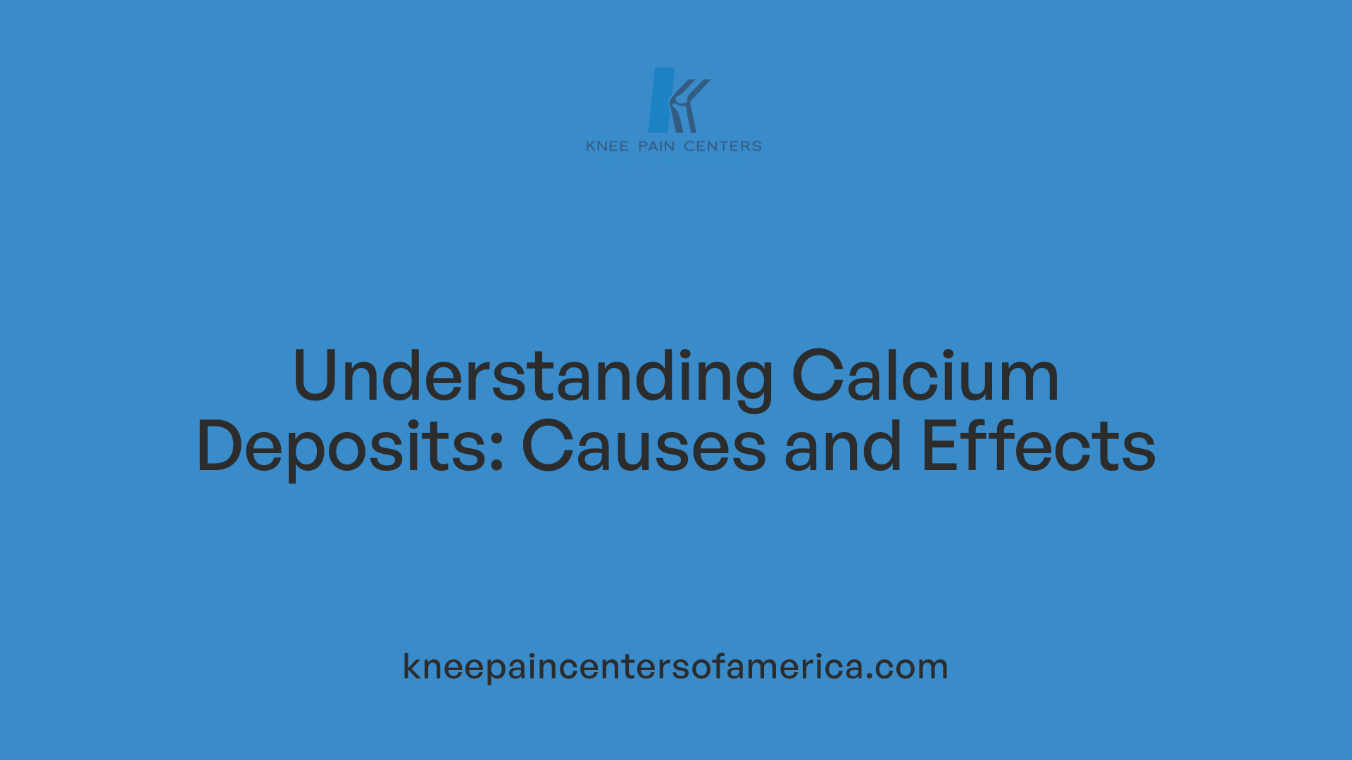Understanding Calcium Deposits: Causes and Effects