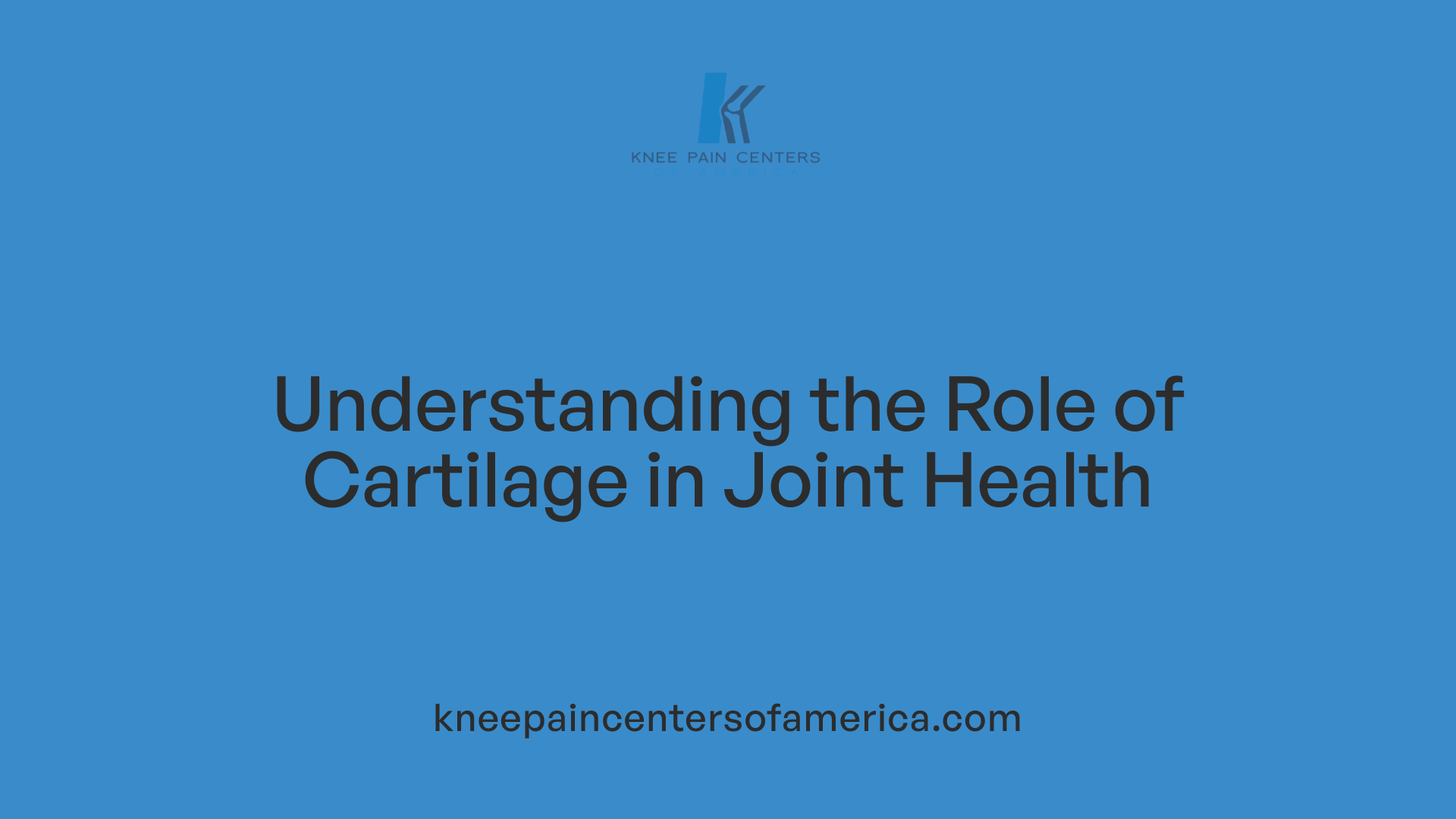 Understanding the Role of Cartilage in Joint Health