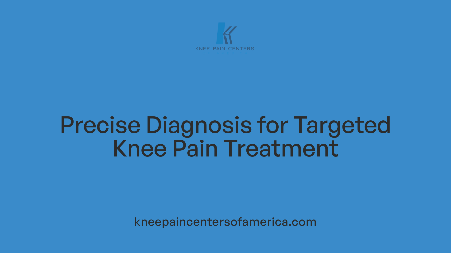 Precise Diagnosis for Targeted Knee Pain Treatment