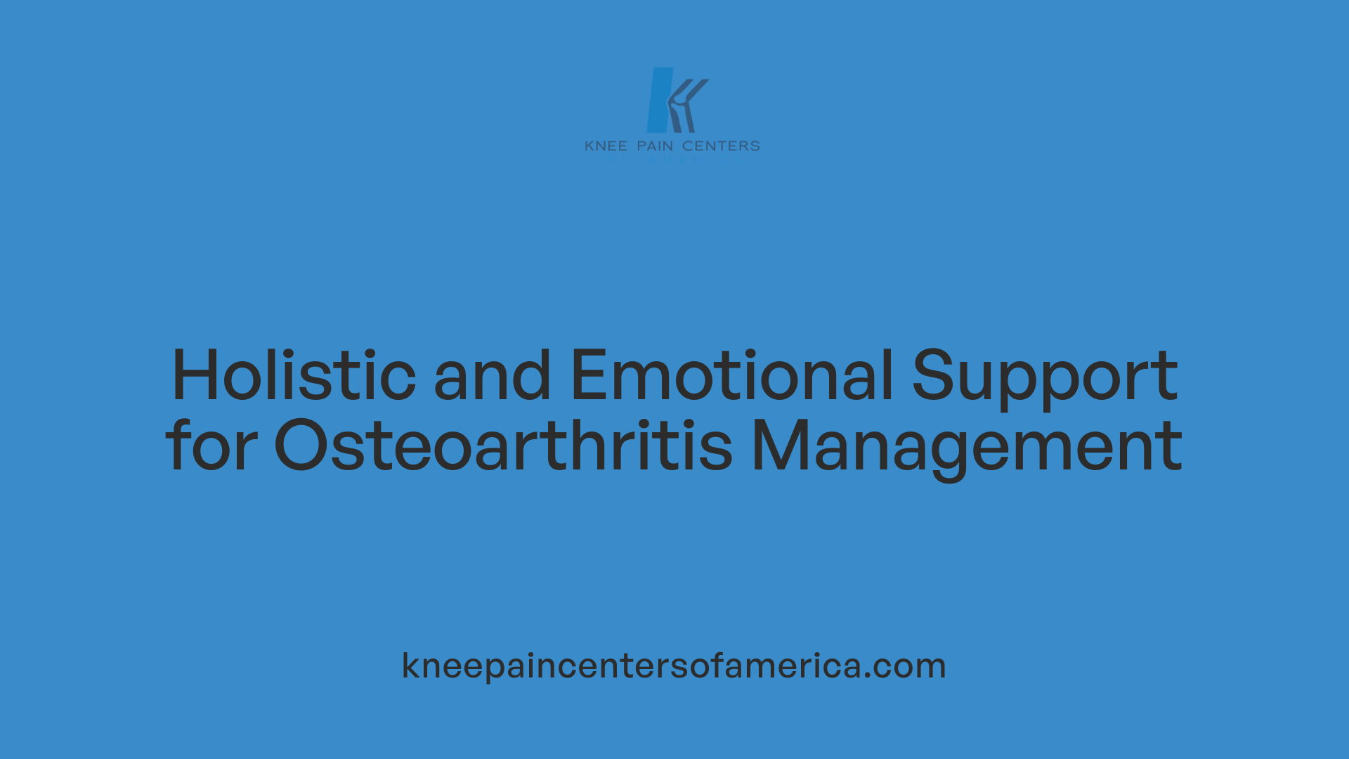 Holistic and Emotional Support for Osteoarthritis Management