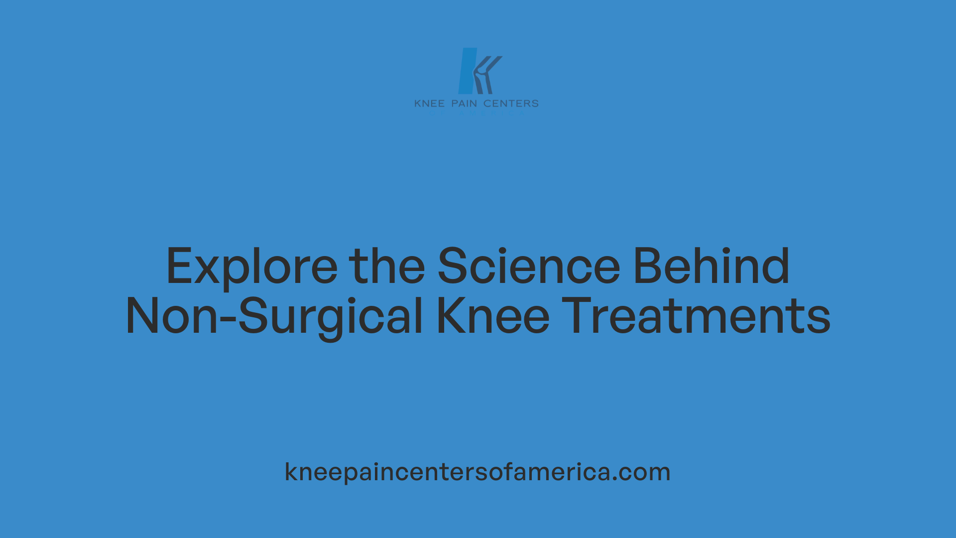Explore the Science Behind Non-Surgical Knee Treatments