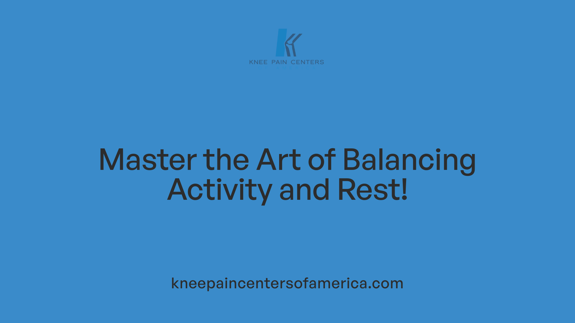 Master the Art of Balancing Activity and Rest!