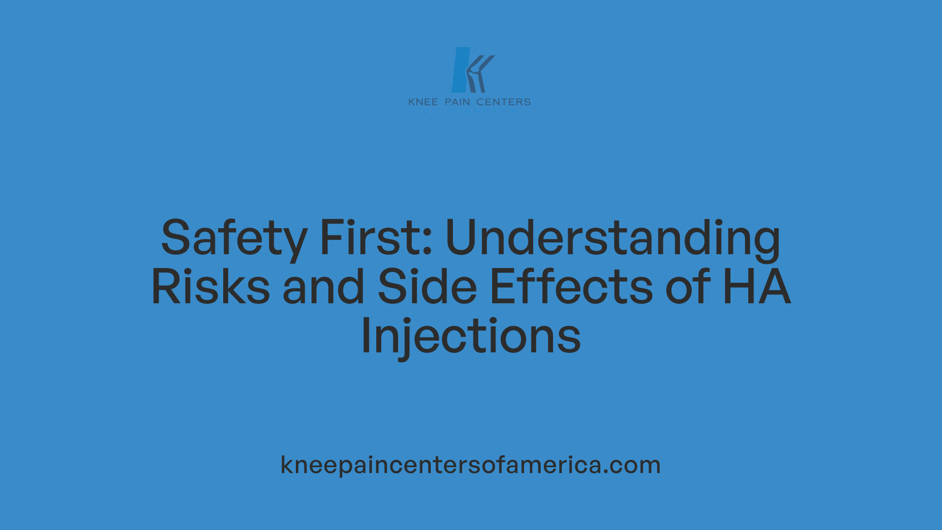 Safety First: Understanding Risks and Side Effects of HA Injections