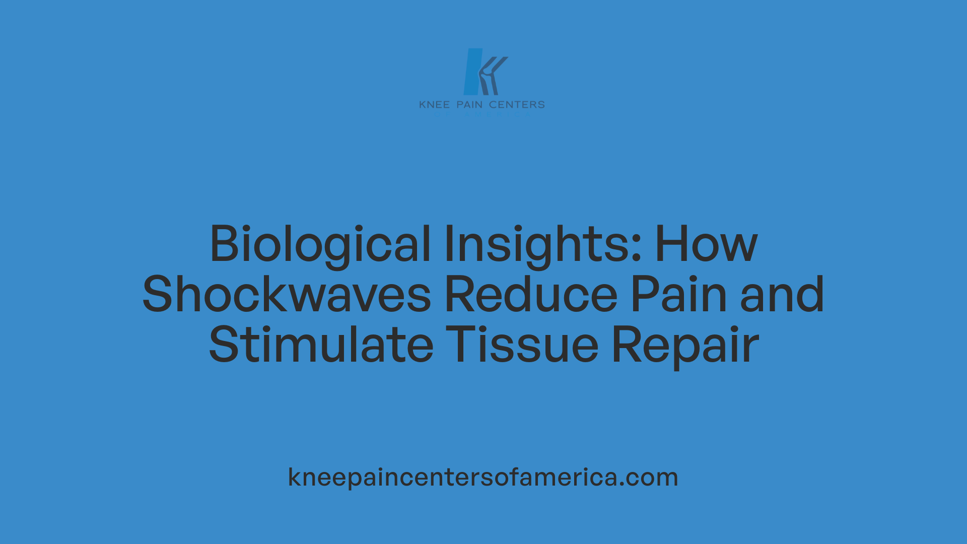 Biological Insights: How Shockwaves Reduce Pain and Stimulate Tissue Repair