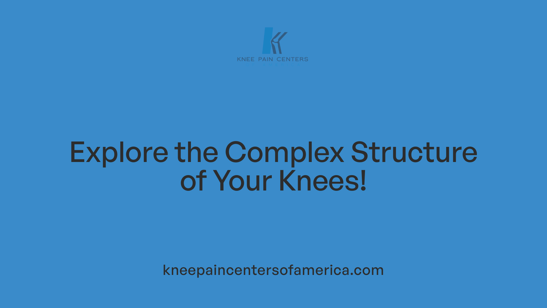 Explore the Complex Structure of Your Knees!