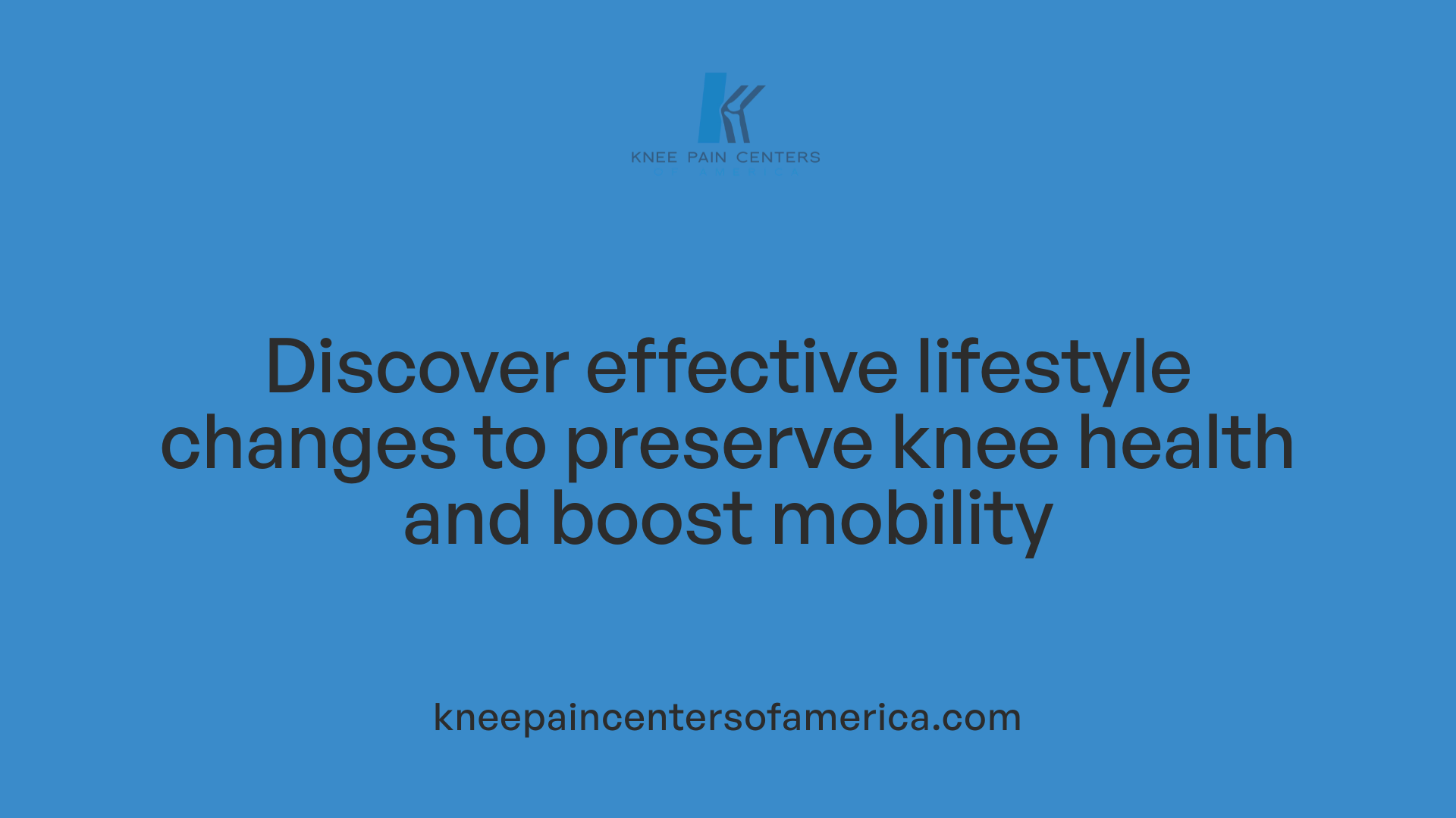 Discover effective lifestyle changes to preserve knee health and boost mobility