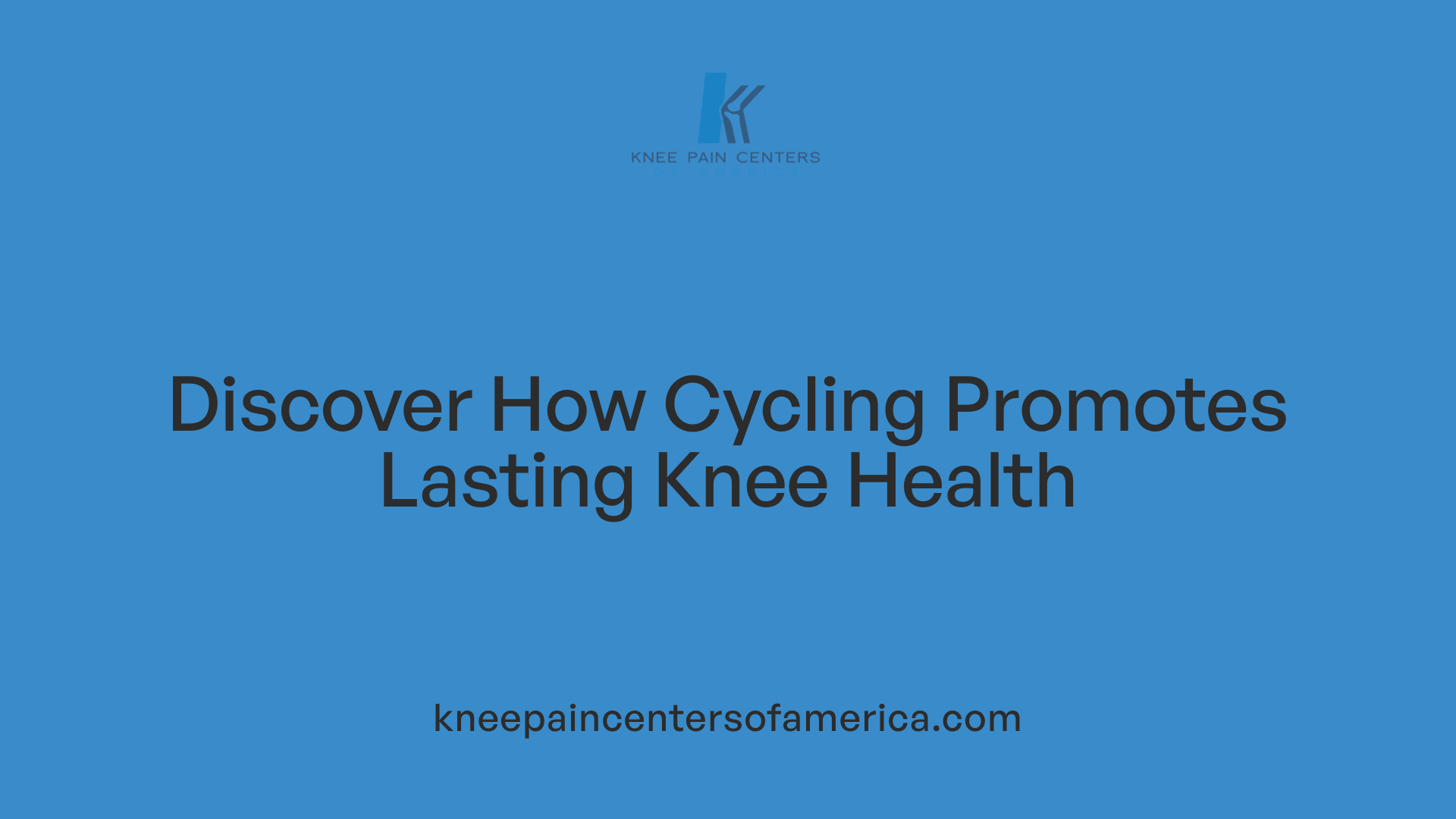 Discover How Cycling Promotes Lasting Knee Health