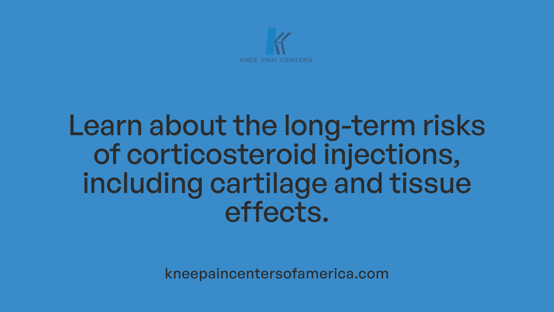 Learn about the long-term risks of corticosteroid injections, including cartilage and tissue effects.