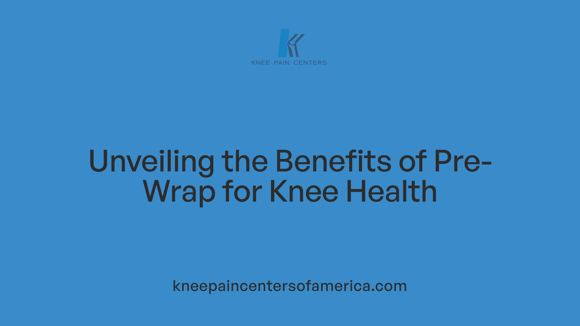 Unveiling the Benefits of Pre-Wrap for Knee Health