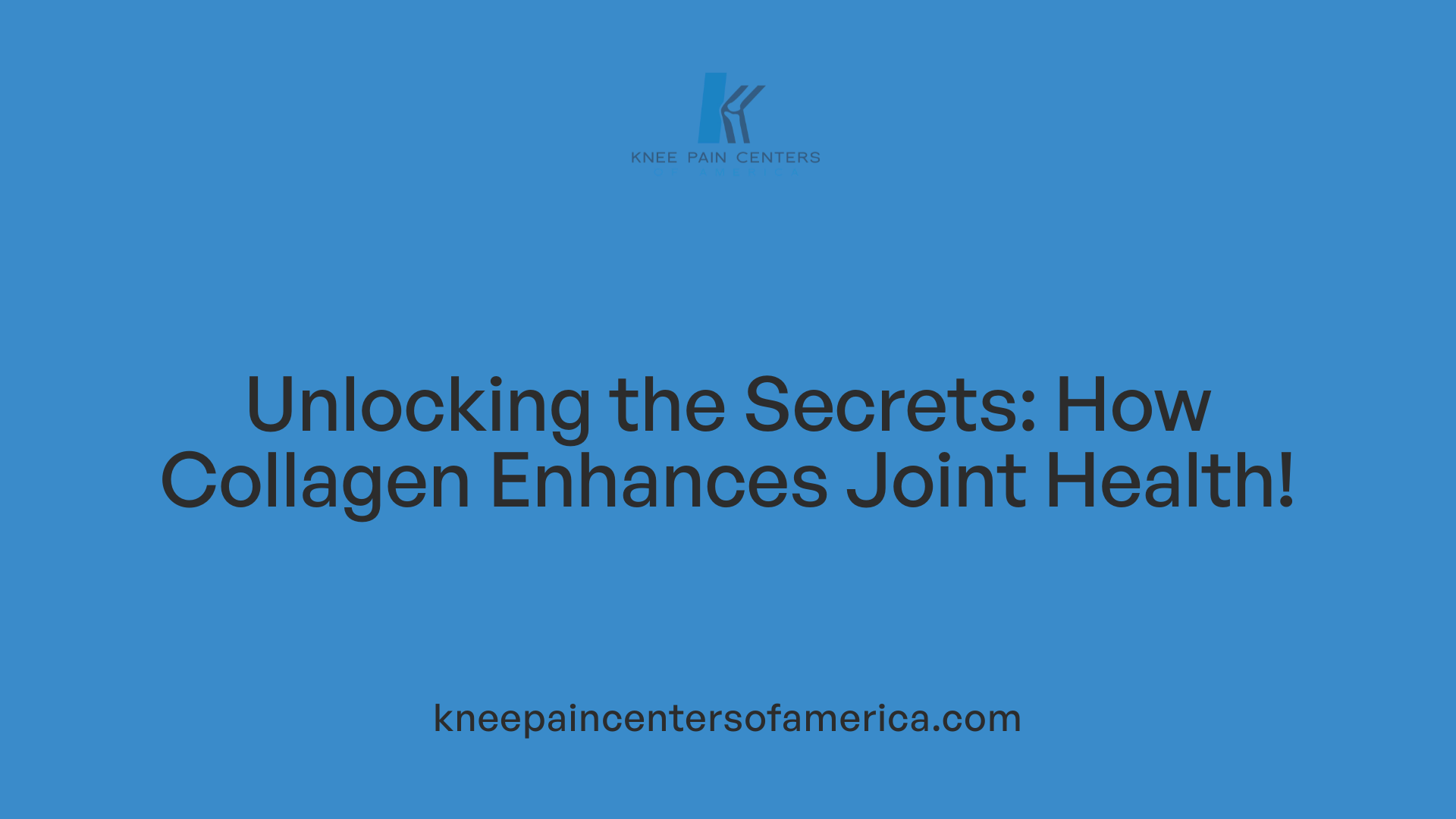 Unlocking the Secrets: How Collagen Enhances Joint Health!