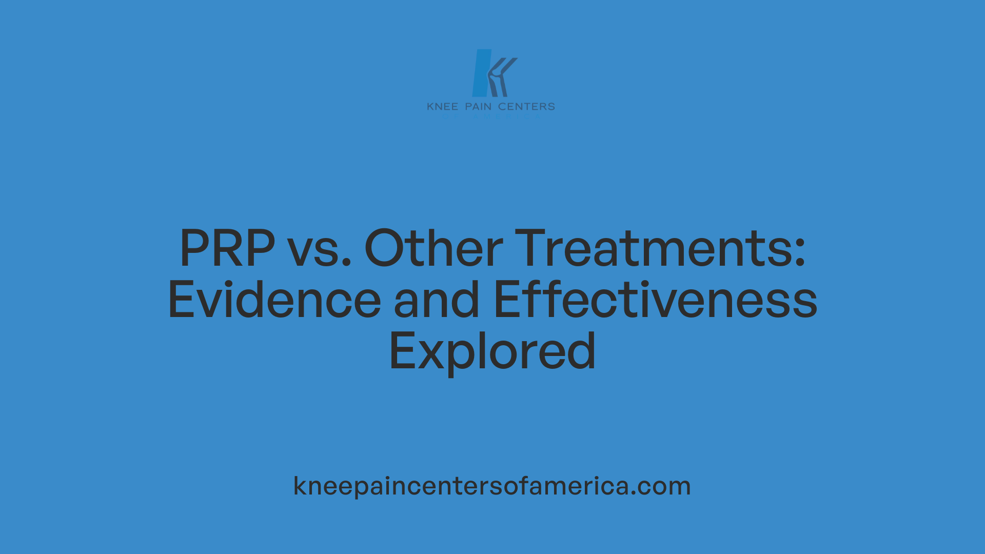 PRP vs. Other Treatments: Evidence and Effectiveness Explored