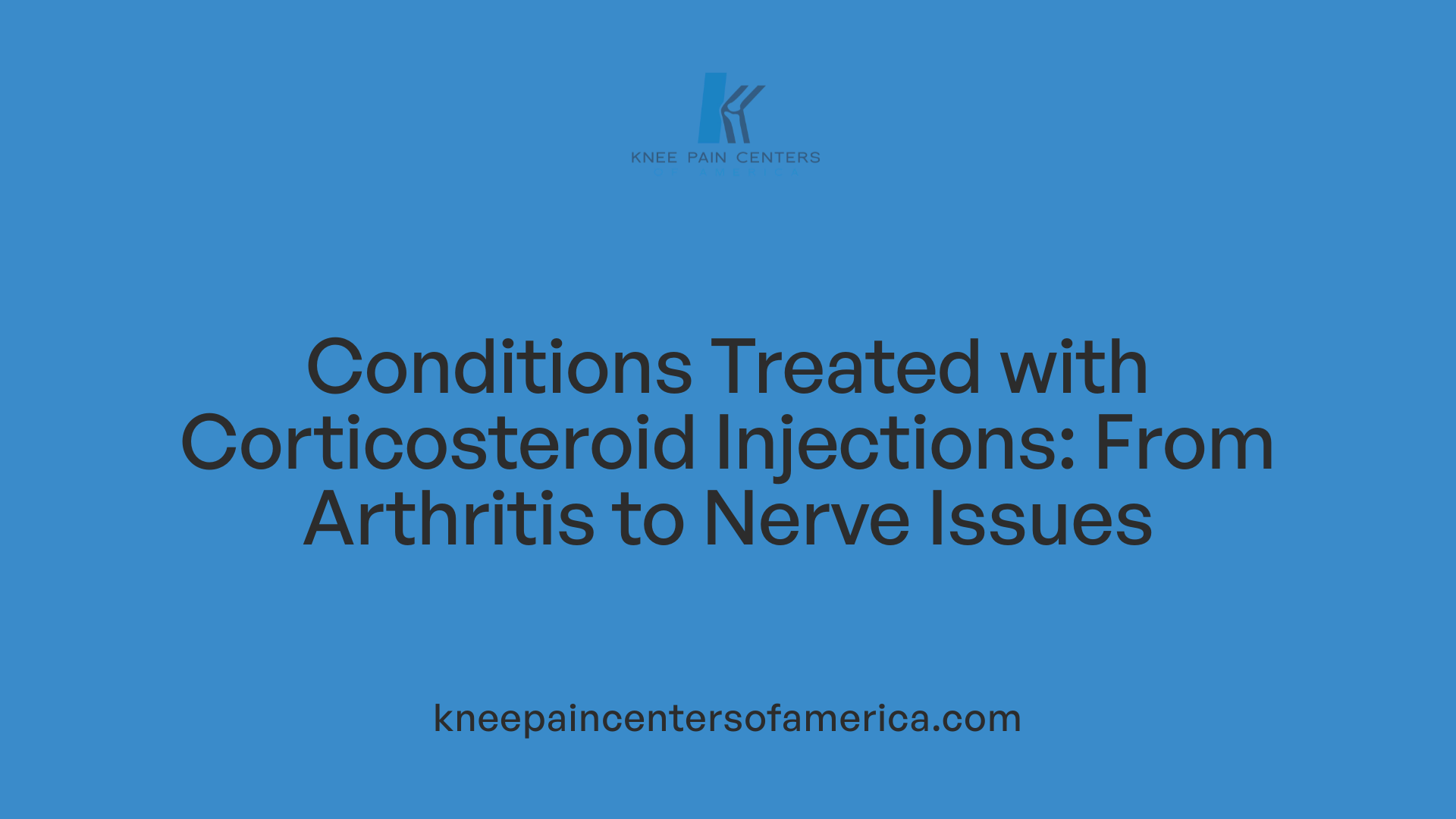 Conditions Treated with Corticosteroid Injections: From Arthritis to Nerve Issues