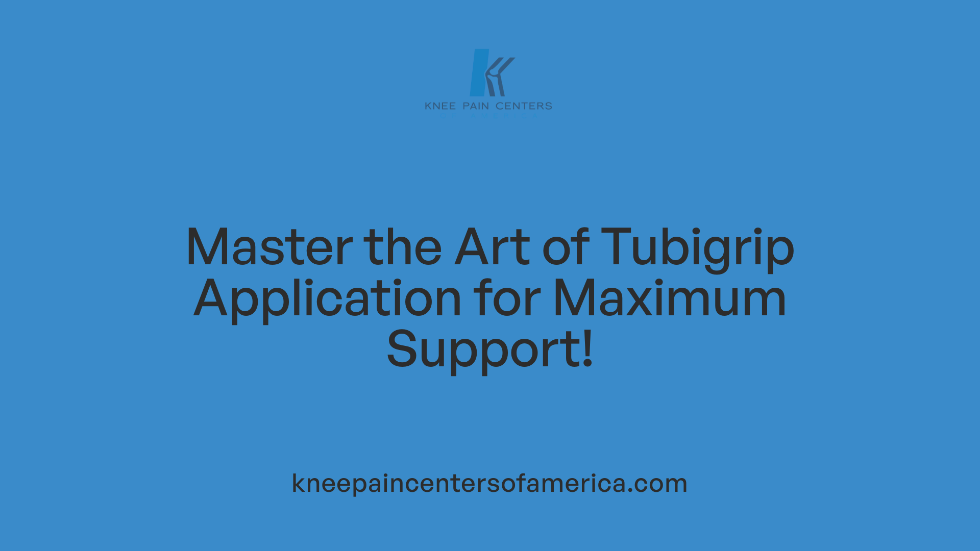 Master the Art of Tubigrip Application for Maximum Support!