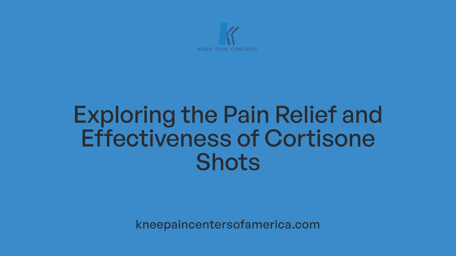 Exploring the Pain Relief and Effectiveness of Cortisone Shots