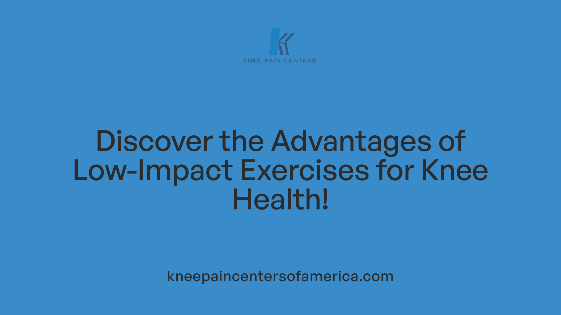 Discover the Advantages of Low-Impact Exercises for Knee Health!