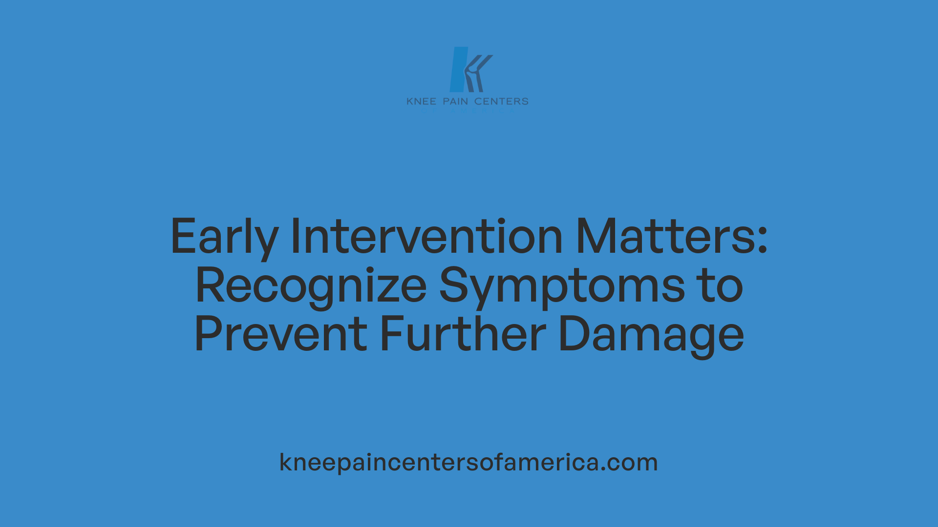 Early Intervention Matters: Recognize Symptoms to Prevent Further Damage