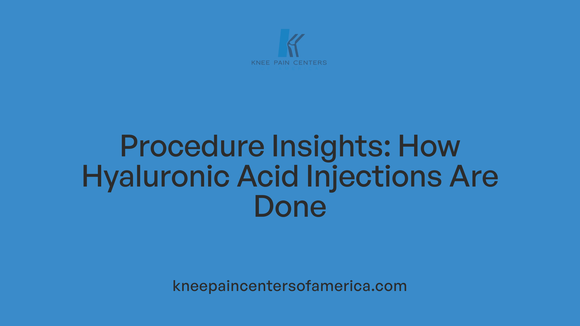 Procedure Insights: How Hyaluronic Acid Injections Are Done
