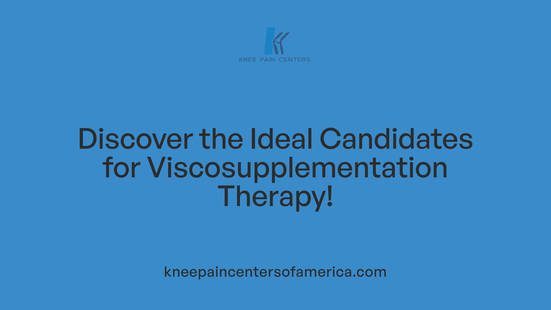 Discover the Ideal Candidates for Viscosupplementation Therapy!