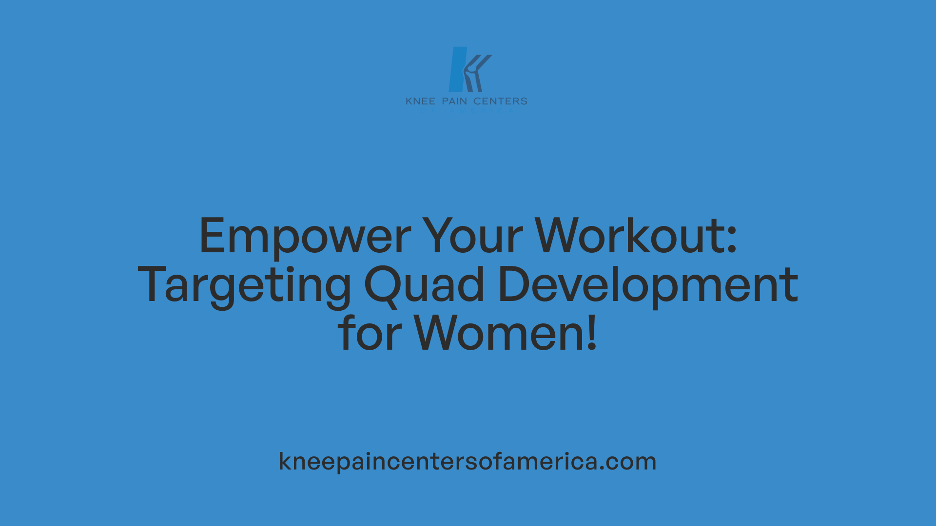 Empower Your Workout: Targeting Quad Development for Women!