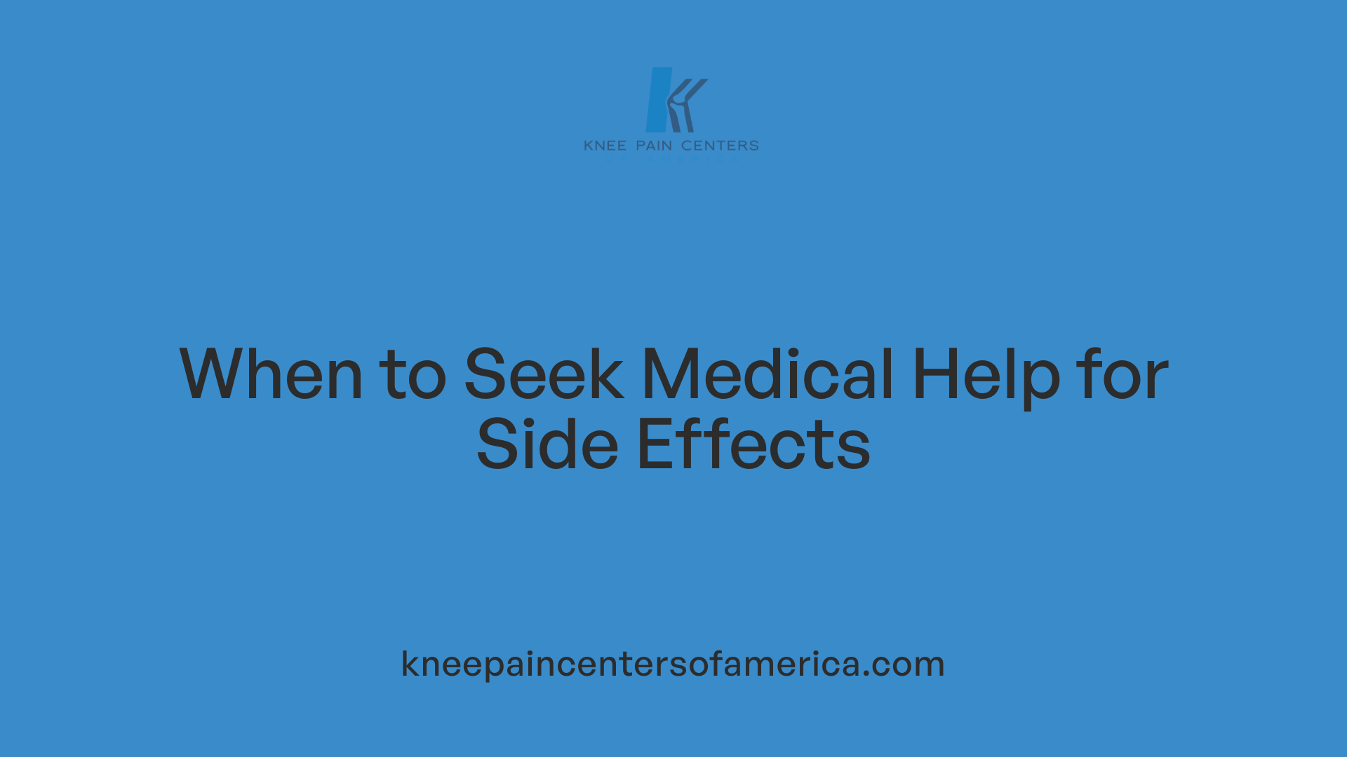 When to Seek Medical Help for Side Effects