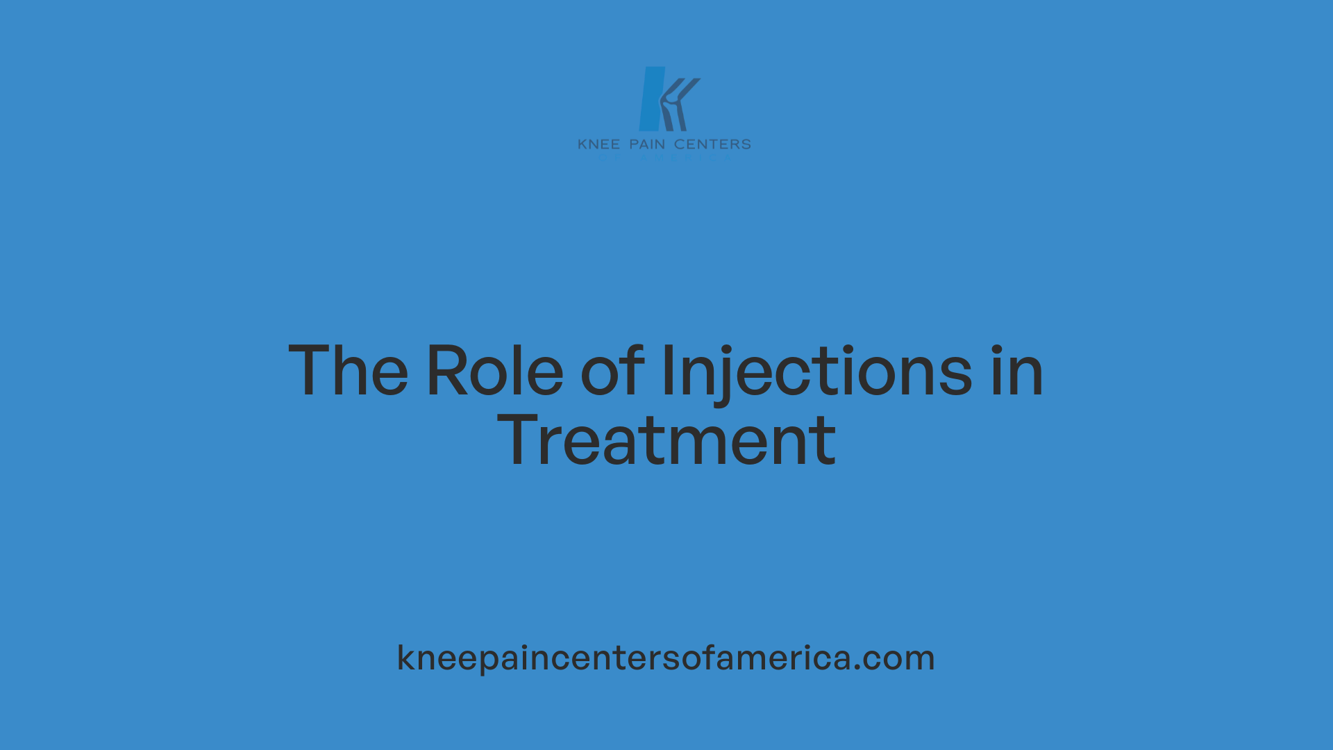 The Role of Injections in Treatment