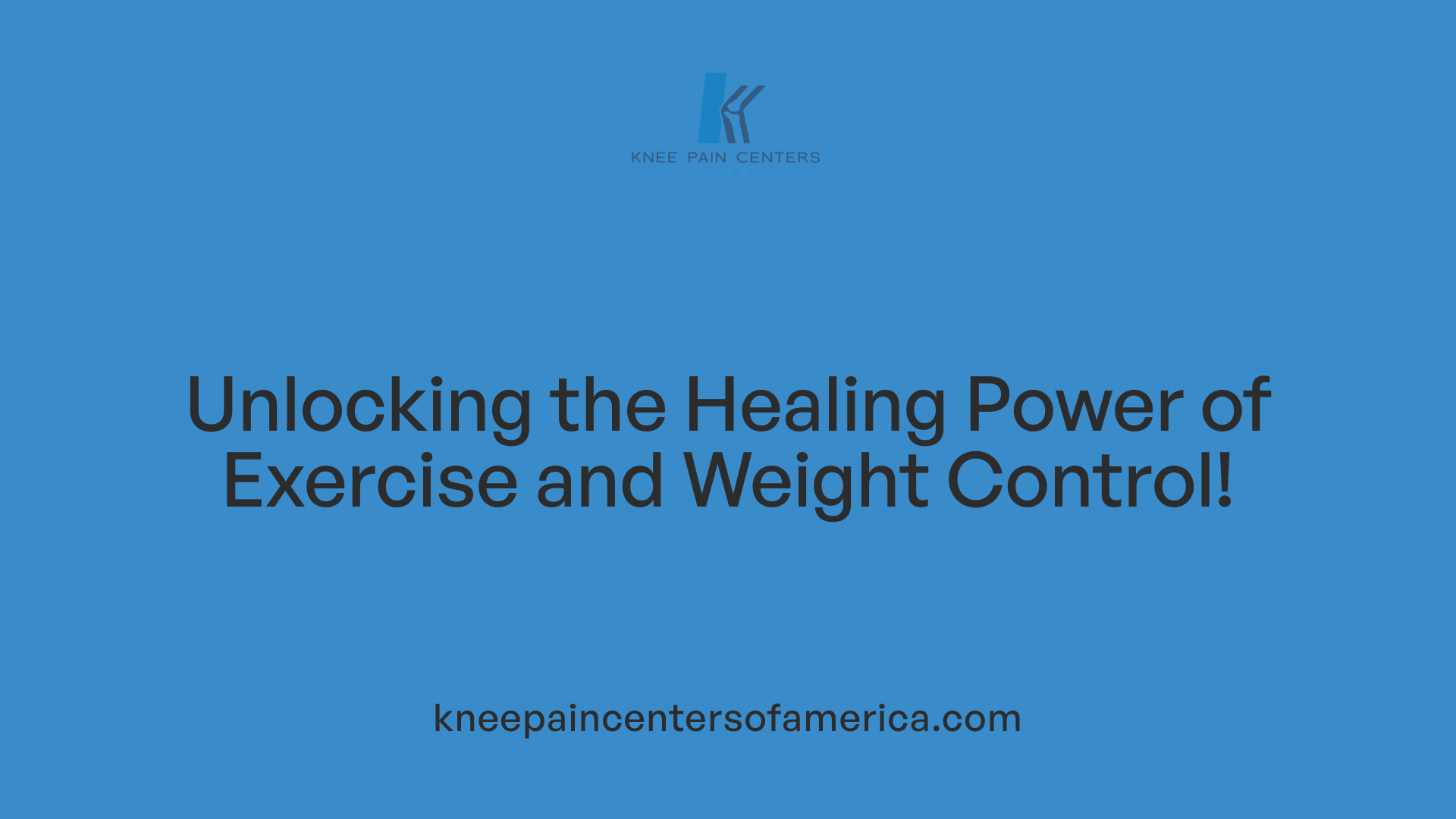Unlocking the Healing Power of Exercise and Weight Control!