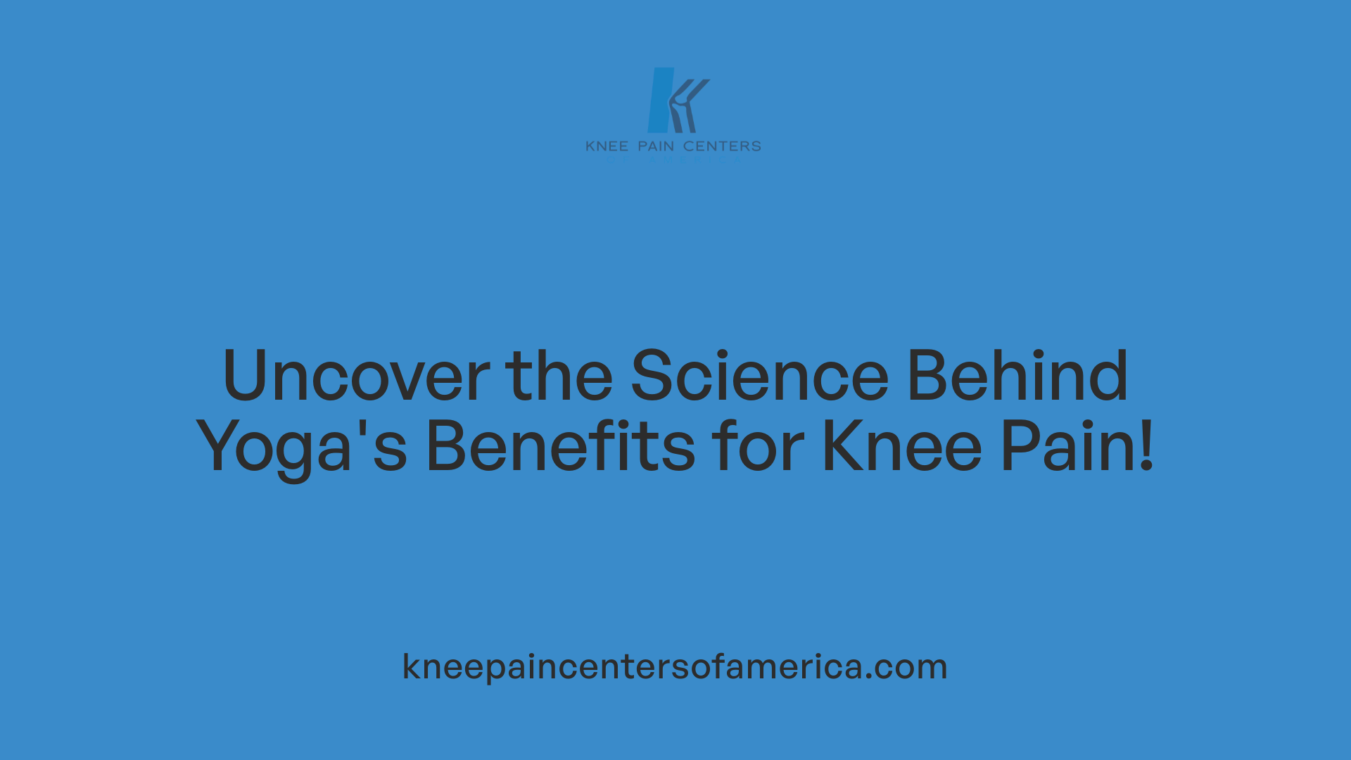 Uncover the Science Behind Yoga's Benefits for Knee Pain!