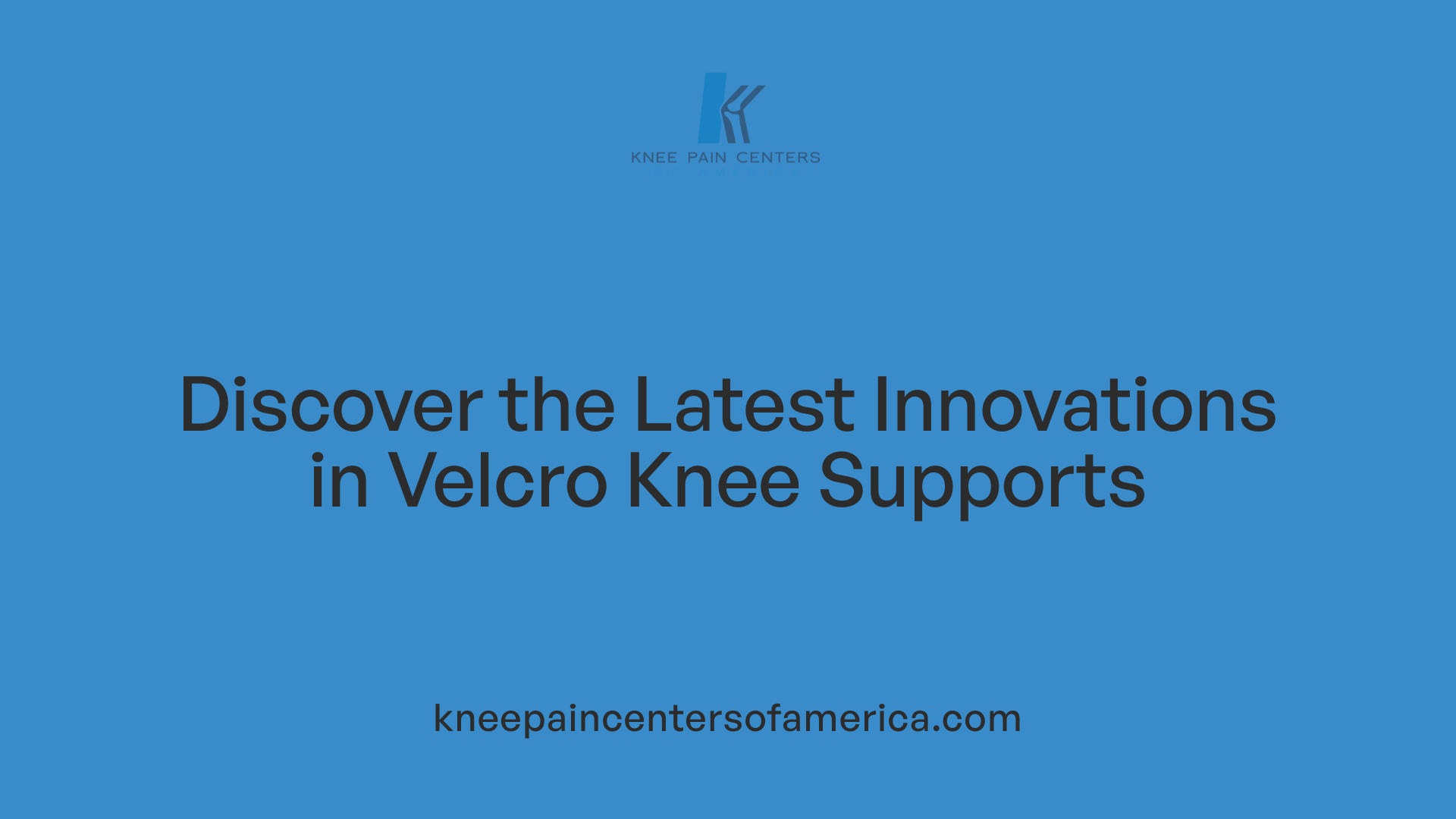 Discover the Latest Innovations in Velcro Knee Supports