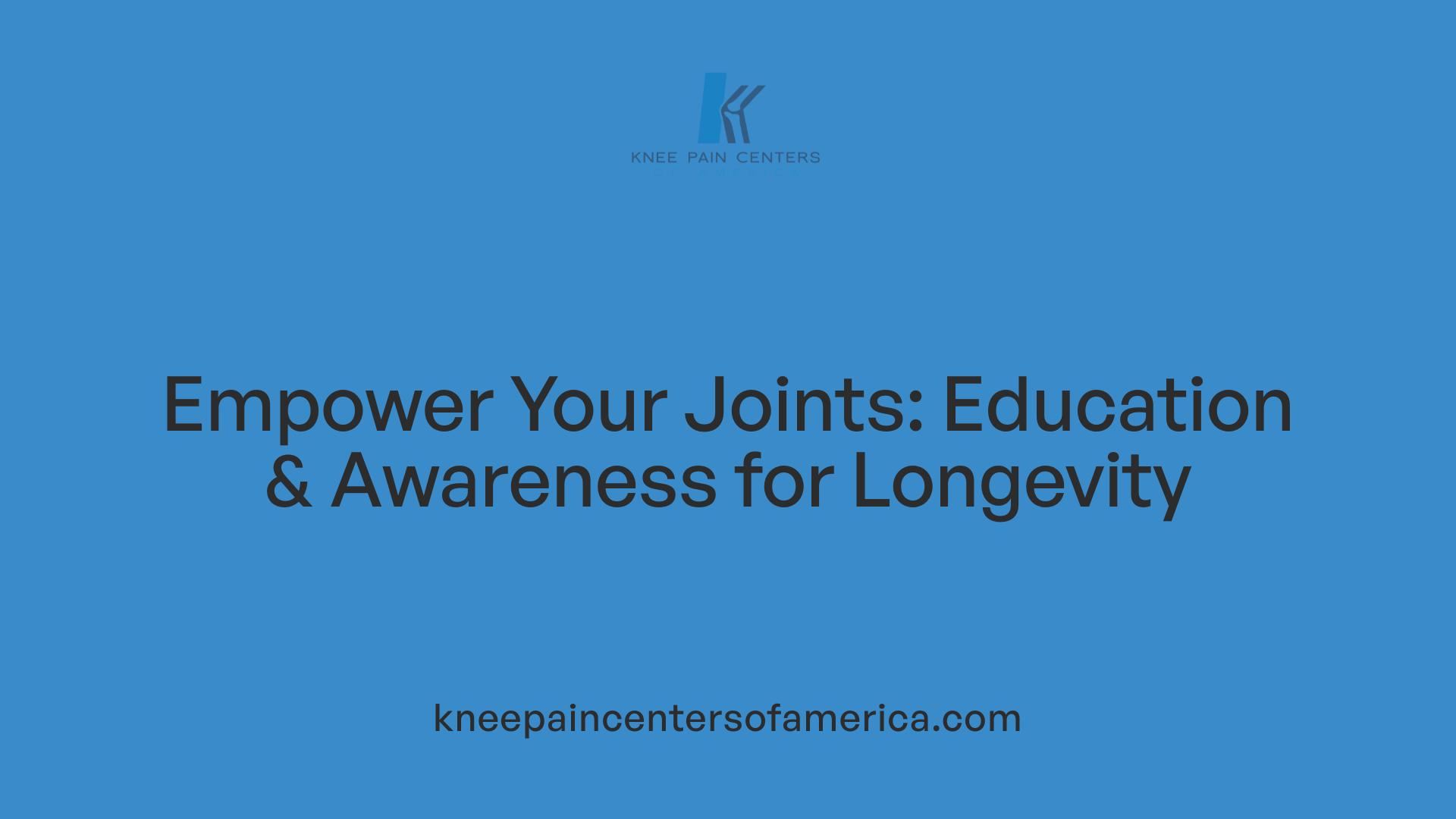 Empower Your Joints: Education &amp; Awareness for Longevity