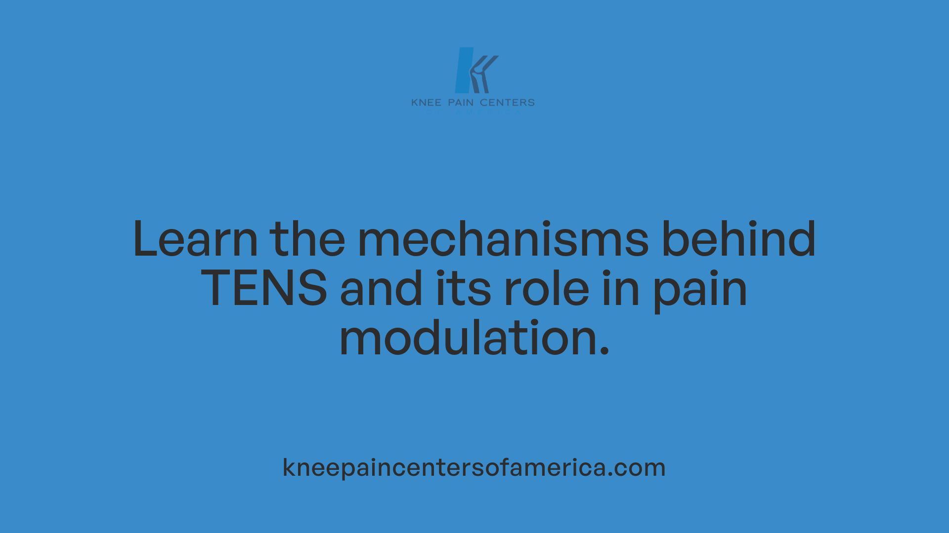 Learn the mechanisms behind TENS and its role in pain modulation.