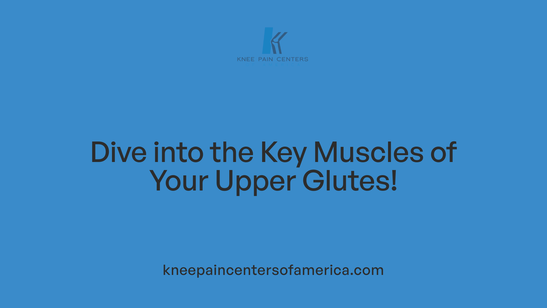 Dive into the Key Muscles of Your Upper Glutes!