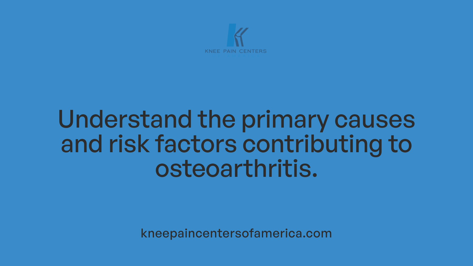 Understand the primary causes and risk factors contributing to osteoarthritis.