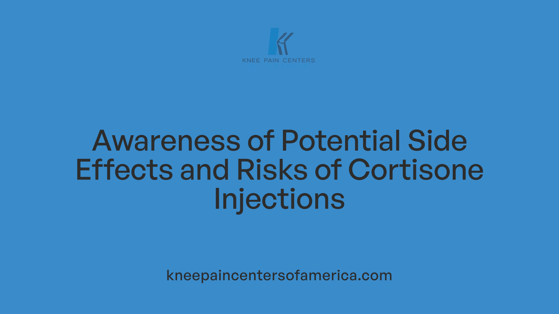 Awareness of Potential Side Effects and Risks of Cortisone Injections