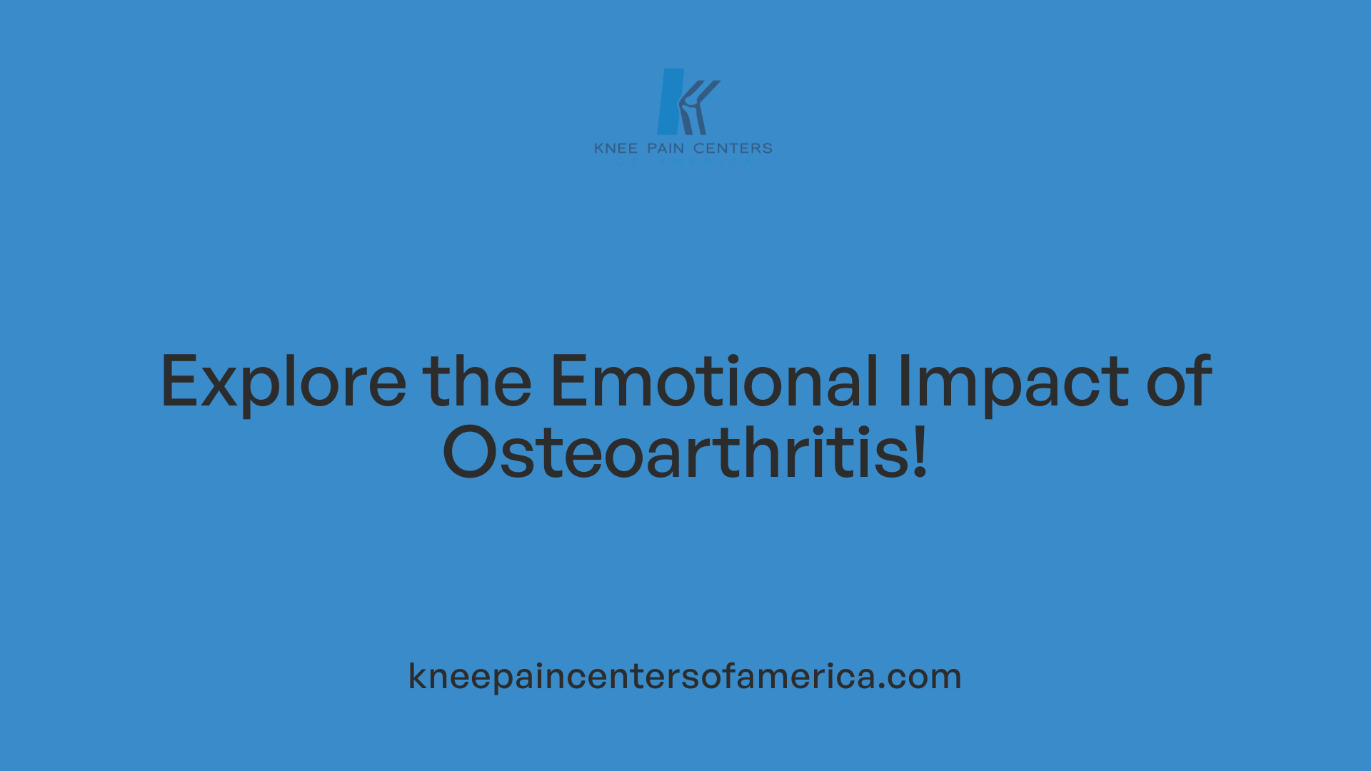 Explore the Emotional Impact of Osteoarthritis!