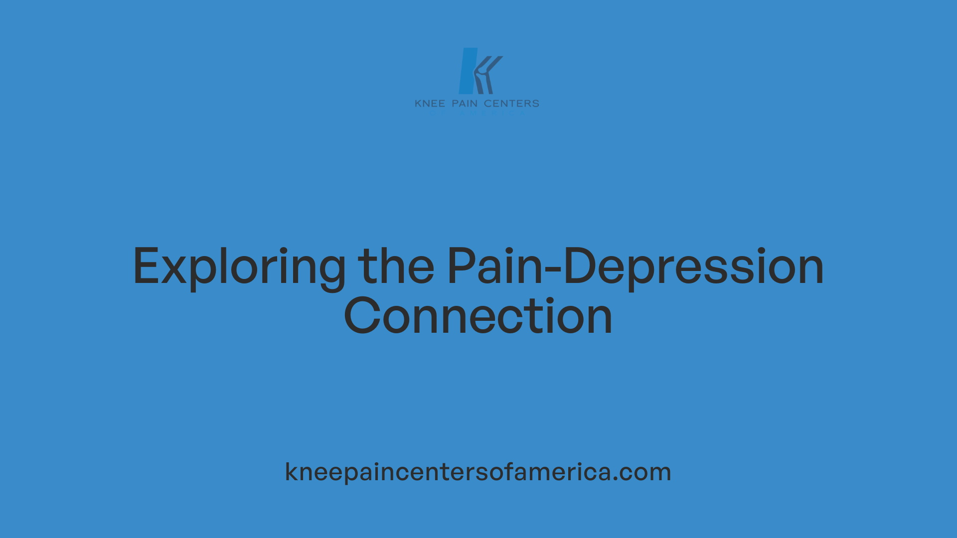 Exploring the Pain-Depression Connection
